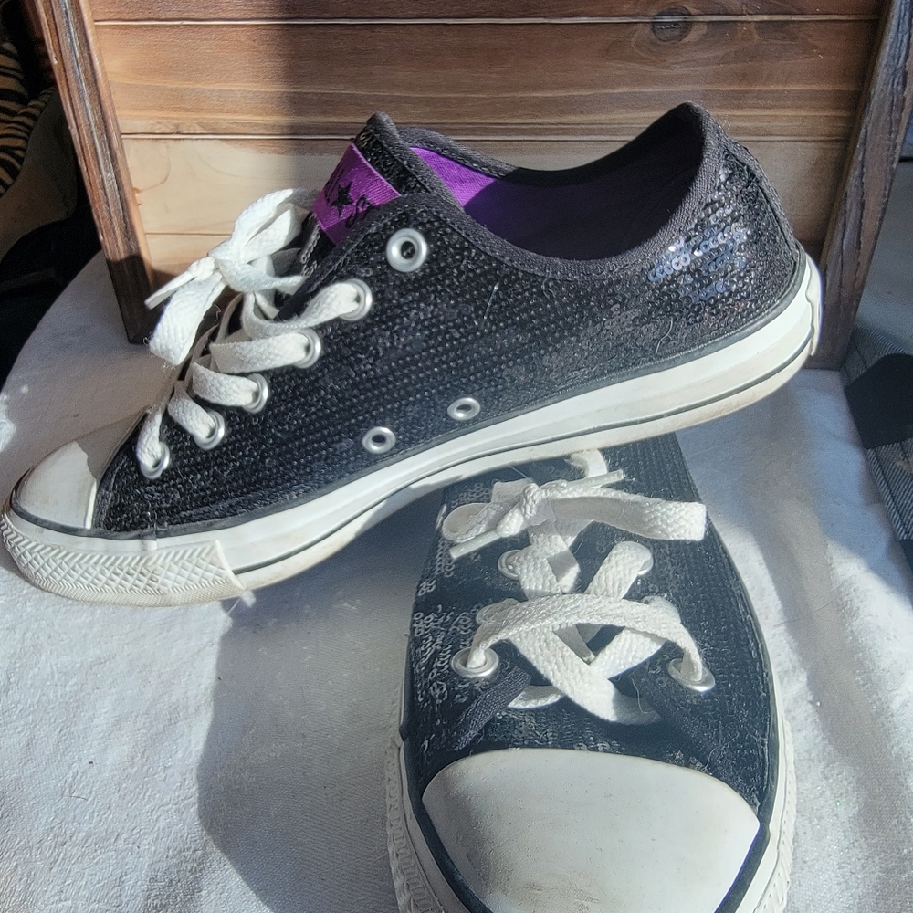 Sequin Converse Sneakers